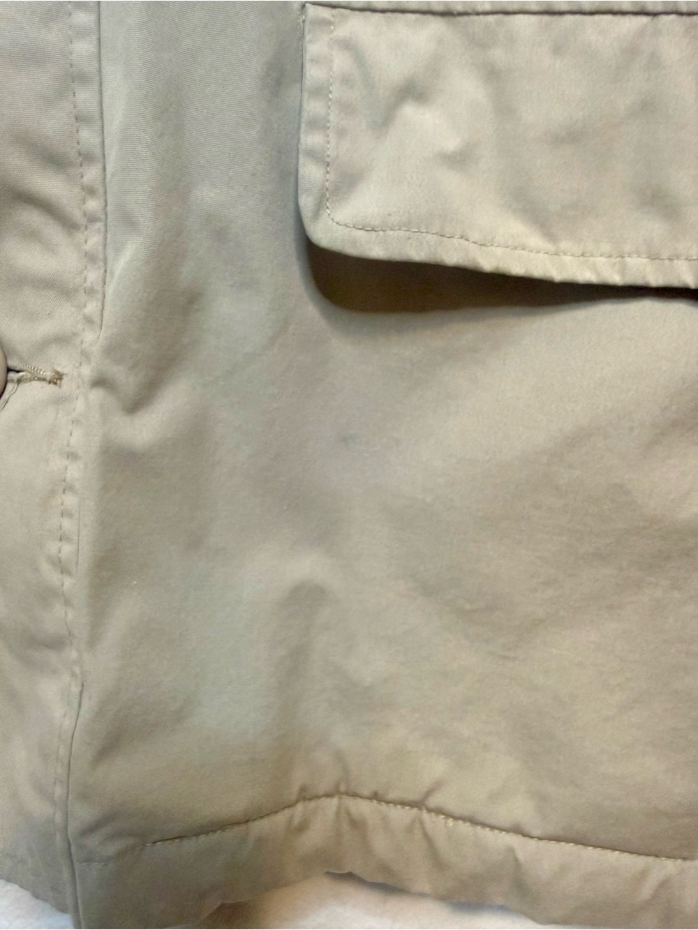 Polo Ralph Lauren Light Tan Single Breasted Button & Zipped Front Field Jacket - Picture 15 of 15
